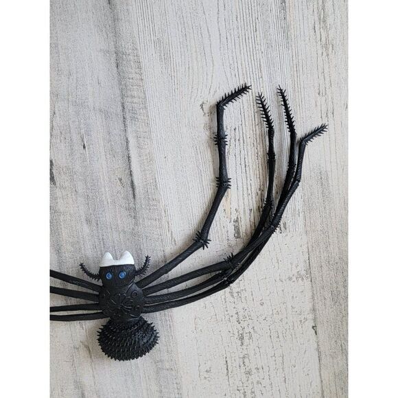 Paper magic group black rubber tarantula Halloween prop decor spider - Picture 2 of 6